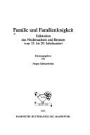 Familie und Familienlosigkeit