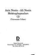 Aziz Nesin-Ali Nesin mektuplaşmaları