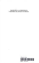 Transición a la democracia y reforma del estado en México