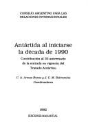 Antártida al iniciarse la década de 1990