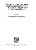Arqueoastronomía y etnoastronomía en Mesoamérica