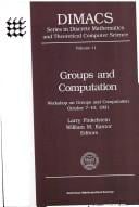 Groups and computation