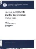 Energy investments and the environment