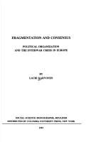 Fragmentation and consensus