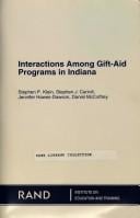Interactions among gift-aid programs in Indiana