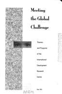 Meeting the global challenge