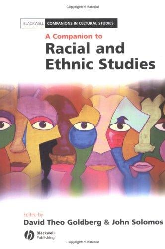 A companion to racial and ethnic studies