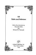 Stalin and Stalinism