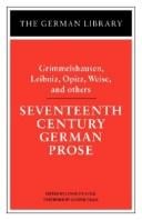 Seventeenth century German prose
