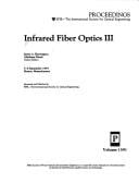 Infrared fiber optics III