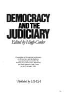 Democracy and the judiciary