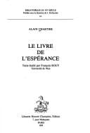Le livre de l'espérance