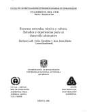 Recursos naturales, técnica y cultura