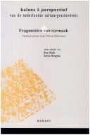 Balans en perspectief van de Nederlandse cultuurgeschiedenis