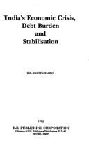 India's economic crises, debt burden, and stabilisation