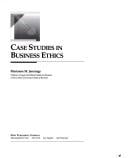 Case studies in business ethics