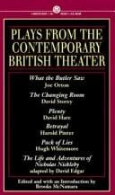 Plays from the contemporary British theater