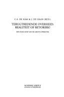 Terugtredende overheid