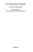 Zur Debatte über Euthanasie: Beiträge und Stellungnahmen (Suhrkamp Taschenbuch Wissenschaft) (German Edition)