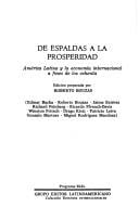 De espaldas a la prosperidad