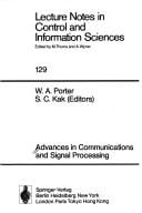 Advances in communications and signal processing