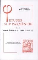 Etudes sur Parménide