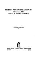 British administration in Meghalaya