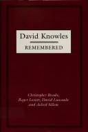 David Knowles remembered