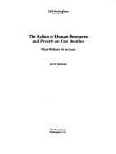 The action of human resources and poverty on one another