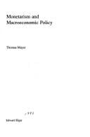 Monetarism and macroeconomic policy