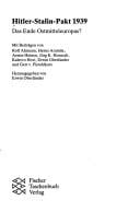 Hitler-Stalin-Pakt 1939: Das Ende Ostmitteleuropas? (German Edition)