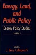 Energy, land, and public policy