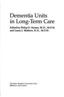 Dementia units in long-term care