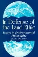 In defense of the land ethic