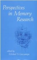Perspectives in memory research