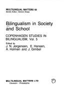 Bilingualism in society and school