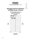 Managing financial adjustment in middle-income countries