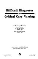 Difficult diagnoses in critical care nursing