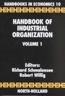 Handbook of industrial organization