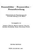 Frauenbilder, Frauenrollen, Frauenforschung