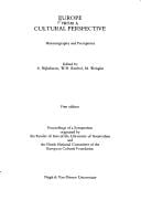 Europe from a cultural perspective