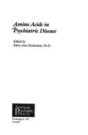 Amino acids in psychiatric disease