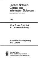 Advances in computing and control