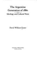 The Argentine generation of 1880
