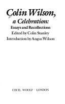 Colin Wilson, a celebration
