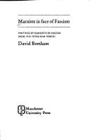 Marxists in face of fascism