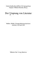 Der Ursprung von Literatur