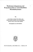 Wachstumsverlangsamung und Konjunkturzyklen in unterschiedlichen Wirtschaftssystemen