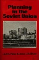 Planning in the Soviet Union