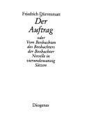 Der Auftrag, oder, Vom Beobachten des Beobachters der Beobachter
